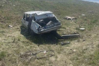Nevşehir’de otomobil takla attı: 1 yaralı