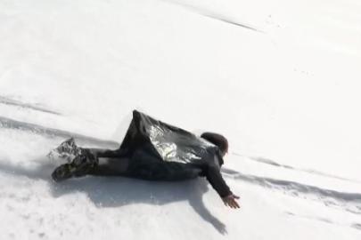 Nisan ayında çöp poşetiyle kaydılar, o anları kayda aldılar