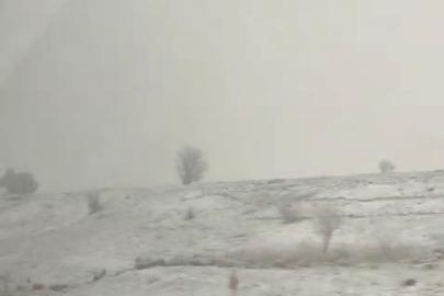 Nisan’da kar sürprizi, Kütahya-Altıntaş arası beyaza büründü