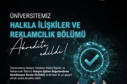 NÖHÜ Halkla İlişkiler ve Reklamcılık Bölümü akredite edildi