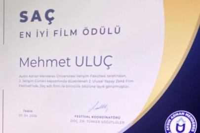 Ödülünü Filistin’e ithaf etti