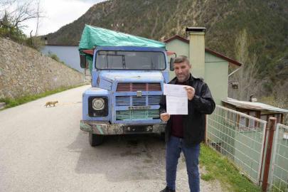 Odunluk olarak kullanılan kamyona kesilen köprü cezası Bakan Uraloğlu’nun talimatıyla iptal edildi