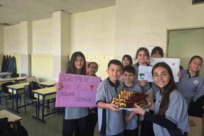 Öğretmenler ve öğrenciler birbirine moral oldu