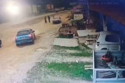 Önce konuştu, sonra çarptı: O anlar kameraya yansıdı