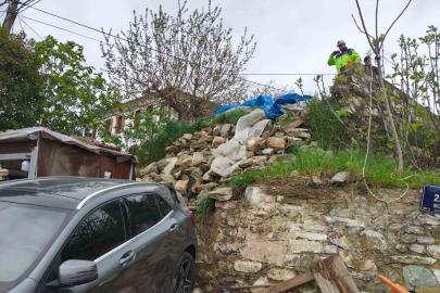 Otomobil tezgahın üzerine uçtu: 1 yaralı