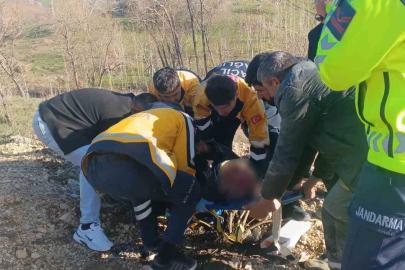 Otomobil yayaya çarptı: 1 yaralı