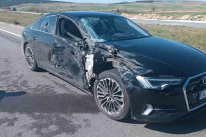 Otomobille patpat çarpıştı: 2 yaralı