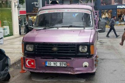 Park yasağını ihlal eden kamyonet hacizli ve yakalamalı çıktı