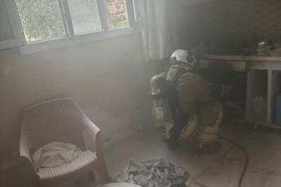 Reyhanlı’da ev yangını