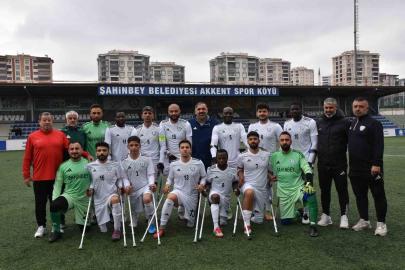 Şahinbey Ampute’den gol şov: 5-0