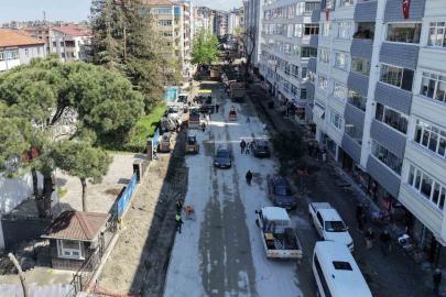 Samsun’da yol ve kaldırımlar yenileniyor