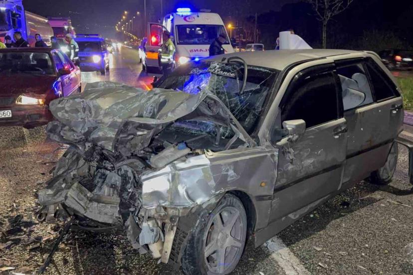 Samsun’da zincirleme trafik kazası: 6 yaralı