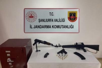 Şanlıurfa’da 3 adet ruhsatsız silah ele geçirildi