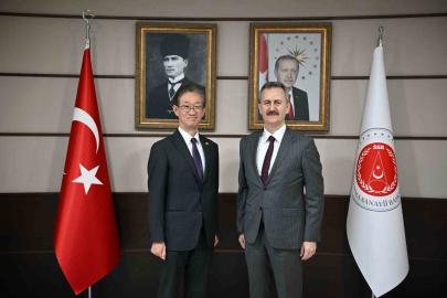 Savunma Sanayii Başkanı Görgün, Japonya’nın Ankara Büyükelçisi Tamura ile görüştü