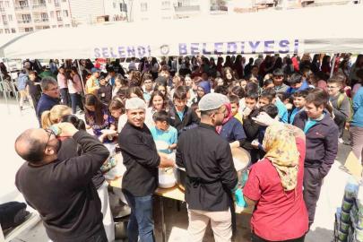 Şehit öğretmen ve öğrenciler için Selendi’de duygu dolu hayır