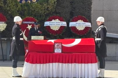 Şehit polis memuru Seçkin Yalçın için emniyette tören düzenlendi