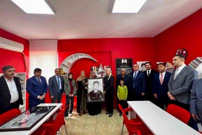 Şehit polisin ismi kütüphanede yaşatılacak