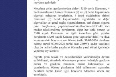 SGK bilgisayar sistemindeki arıza sebebiyle borçların son ödeme tarihini uzattı