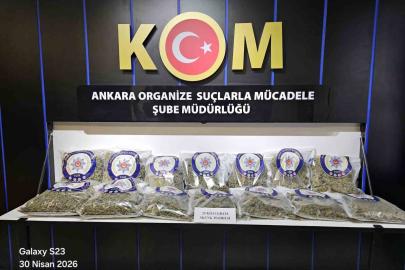 Silah kaçakçılığı ihbarında 25 kilogram uyuşturucu yakalandı