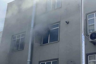 Sinop’ta mutfak yangını