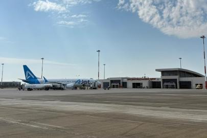 Şırnak Şerafettin Elçi Havalimanı iç hatlarda 44 bin, dış hatlarda 3 bin yolcuya hizmet verdi