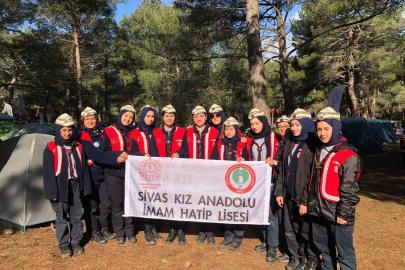 Sivaslı izciler Çanakkale ruhun yerinde yaşadı