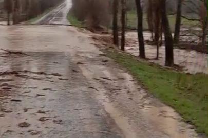 Sivas’ta kuvvetli yağış taşkınlara neden oldu