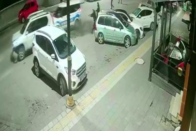 Sivas’ta polisin "dur" ihtarına uymayan sürücü, ortalığı savaş alanına çevirdi