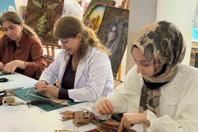 Siverek’te sıfır atık bilinci el sanatlarıyla yaygınlaşıyor