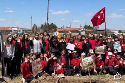 Şuhut’ta ‘Benim Okulum Geleceğe Çare Yeşil Vatan’ etkinliği