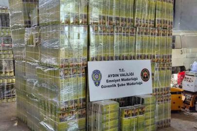 Tağşiş yağ dolumunda kullanılan 2 bin teneke ele geçirildi