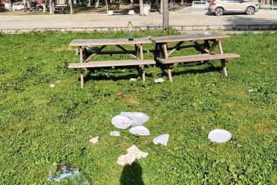 Tarihi alan çöplüğe döndü