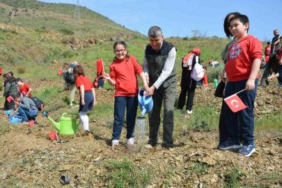 TBMM’nin 106. yılında 106 fidan toprakla buluştu