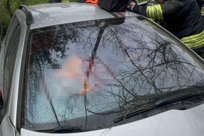 Tekirdağ’da şarampole uçan otomobilin sürücüsü hayatını kaybetti