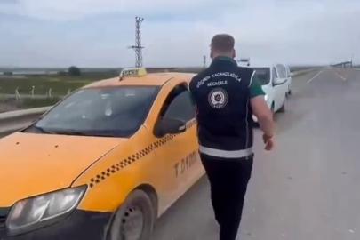 Ticari taksiyle göçmen kaçıran 2 sürücüye 334 bin 500 TL ceza