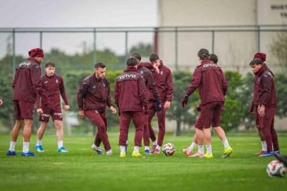 Trabzonspor, Alanyaspor maçı hazırlıklarını sürdürdü