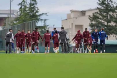 Trabzonspor, Galatasaray maçı hazırlıklarını tamamladı