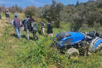 Traktör kazasında ağır yaralan sürücü hayatını kaybetti