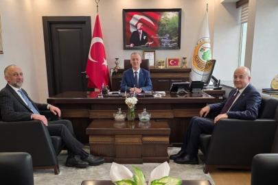 TSO Başkanı Demir’den Halil Oflu’ya ziyaret