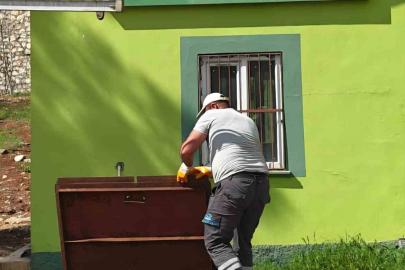 Tunceli’de altyapı için yoğun mesai