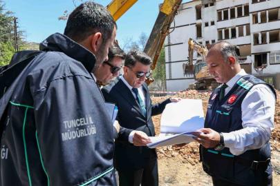 Tunceli’de dev kentsel dönüşüm projesi resmen başladı