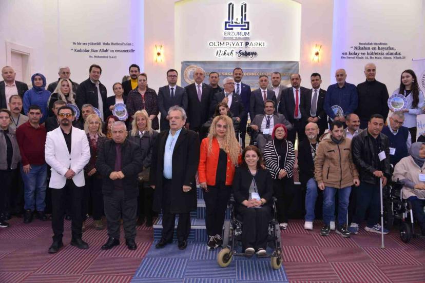 Türkiye Sakatlar Derneği Erzurum şubesi 30. yılını kutladı