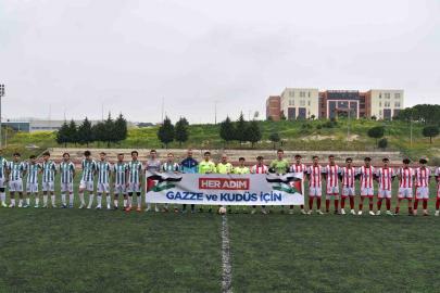 Üniversiteli sporculardan Filistin ve Gazze’ye özgürlük etkinliği