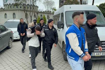 Uyuşturucu operasyonunda 5 şüpheli adliyeye sevk edildi