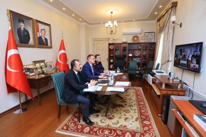 Vali Akbıyık, İçişleri Bakanlığı "Güvenlik" toplantısına katıldı