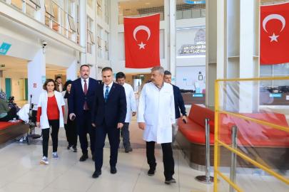 Vali Akbıyık’tan Muğla Eğitim ve Araştırma Hastanesi’nde denetim