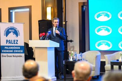 Vali Baruş, Palandöken Ekonomi Zirvesi’nde konuştu