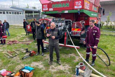 Vezirköprü MYO’da Yangın Gönüllüsü Eğitimi