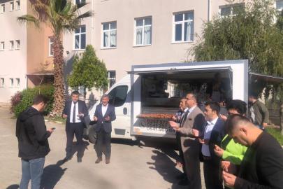 Yatağan’da şehit öğretmen ve öğrenciler için lokma hayrı yapıldı
