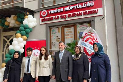 Yenice’de Diyanet Gençlik Merkezi ve 4-6 Yaş Kuran Kursu Açıldı